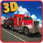 Logo of Car Transporter Trailer 3d Sim android Application 