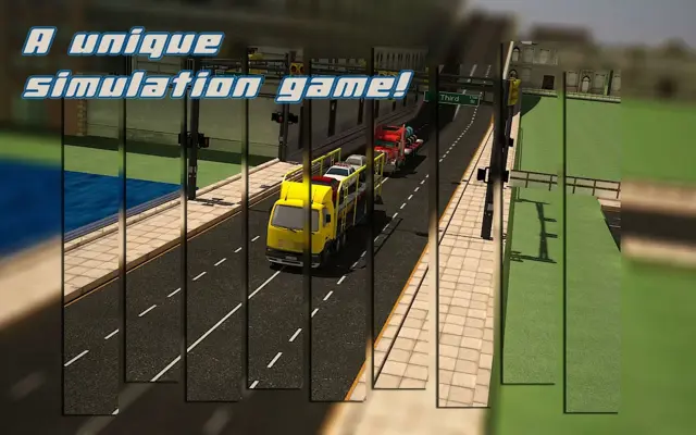 Car Transporter Trailer 3d Sim android App screenshot 9