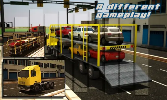 Car Transporter Trailer 3d Sim android App screenshot 13