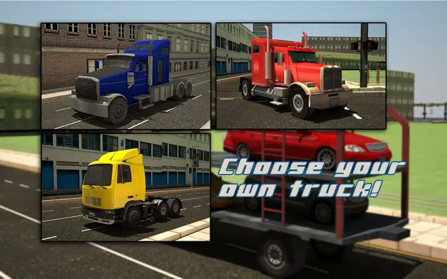 Car Transporter Trailer 3d Sim android App screenshot 6